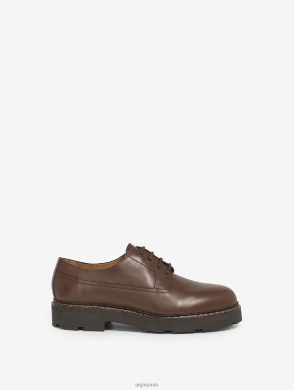 Hommes Bourbon Aigle la derby en cuir cousu norvégien chaussures 2F486302
