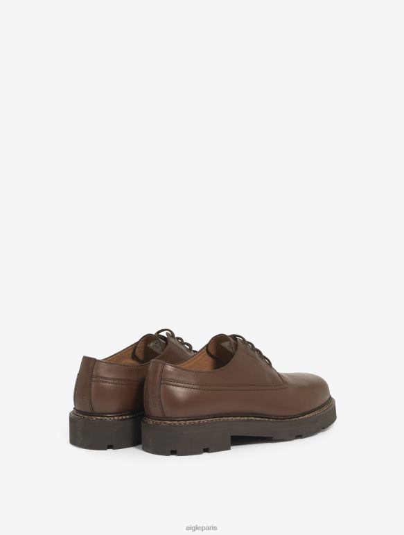 Hommes Bourbon Aigle la derby en cuir cousu norvégien chaussures 2F486302