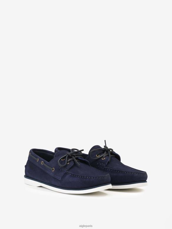 Hommes Empire Aigle mocassin classique en cuir nubuck chaussures 2F486335