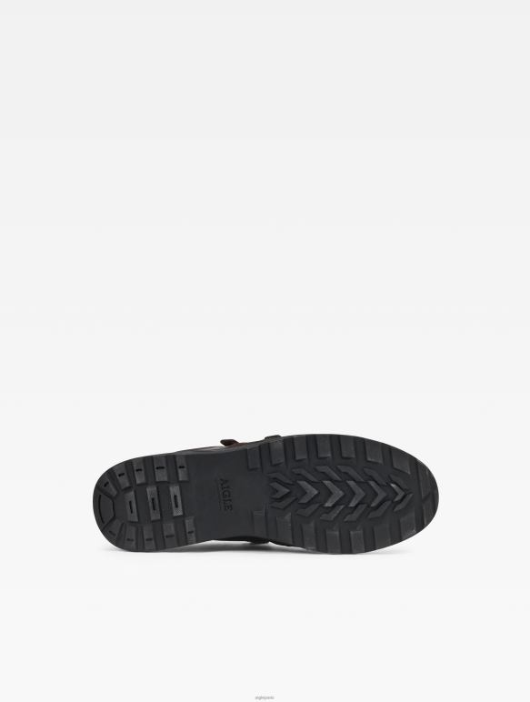 Hommes brun Aigle la chaussure anti-fatigue à fermetures velcro chaussures 2F486288