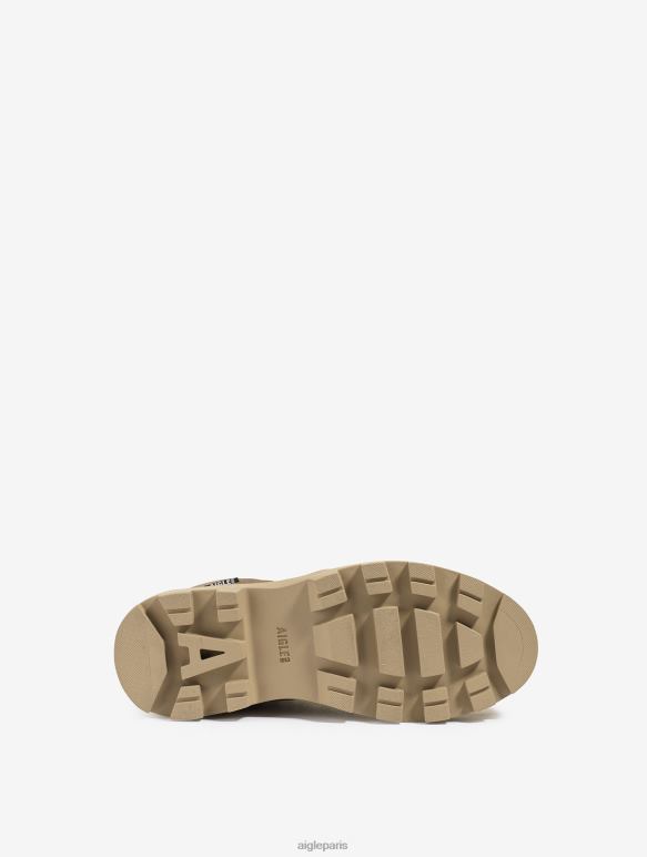 Hommes châtaigne Aigle la chaussure de randonnée iconique en cuir gore-tex chaussures 2F486271