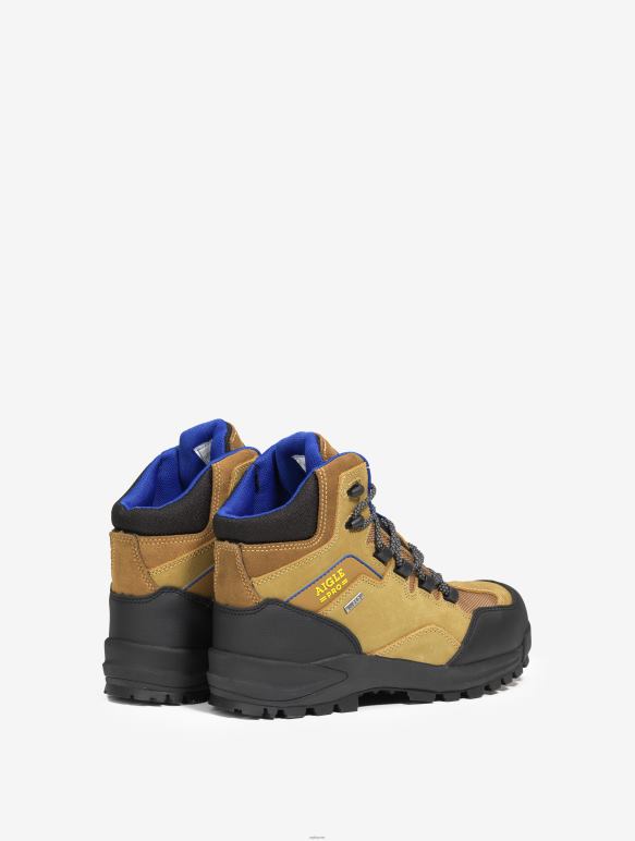 Hommes chameau Aigle chaussures de sécurité en cuir imperméables et respirantes chaussures 2F486286