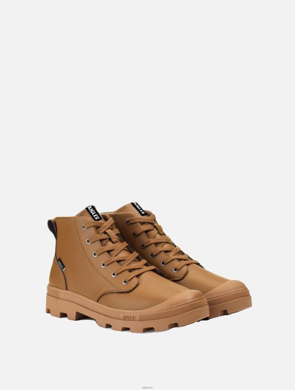 Hommes chameau Aigle la chaussure polyvalente en cuir chaussures 2F486258