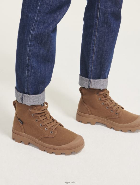 Hommes marron Aigle la chaussure polyvalente en coton recyclé chaussures 2F486259