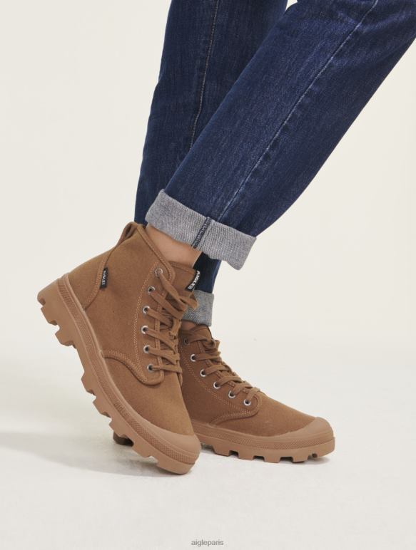 Hommes marron Aigle la chaussure polyvalente en coton recyclé chaussures 2F486259
