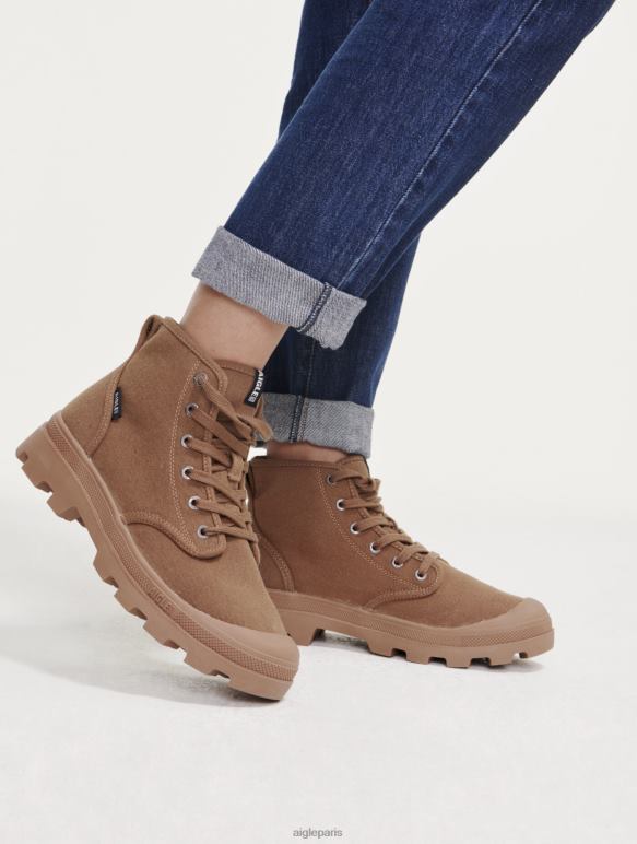 Hommes marron Aigle la chaussure polyvalente en coton recyclé chaussures 2F486259