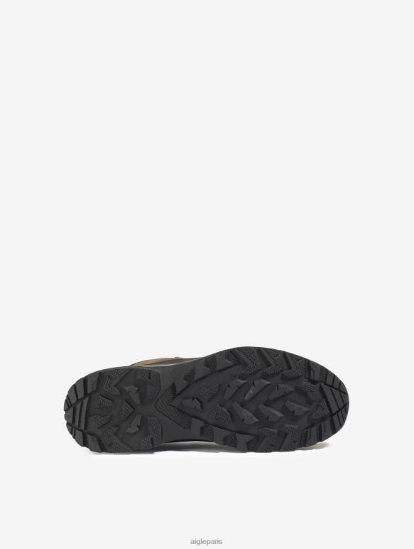 Hommes marron foncé Aigle chaussures montantes en gore-tex avec embout à 360 degrés chaussures 2F486276