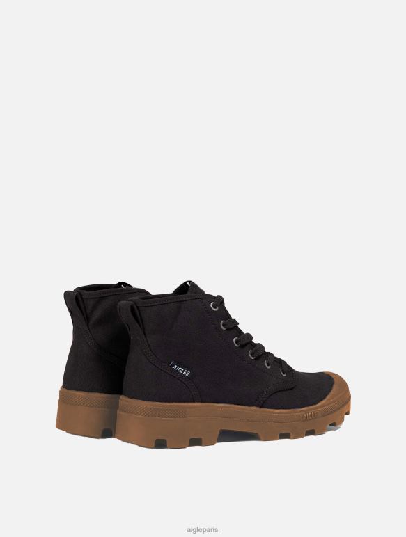 Hommes noir Aigle la chaussure polyvalente en coton recyclé chaussures 2F486262