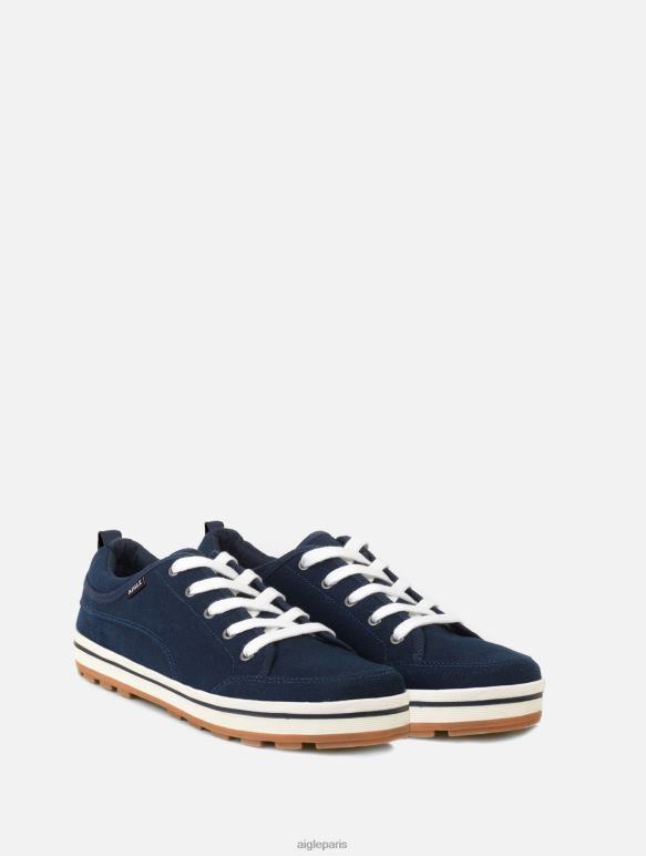 Hommes Marin Aigle baskets en toile légère chaussures 2F486344