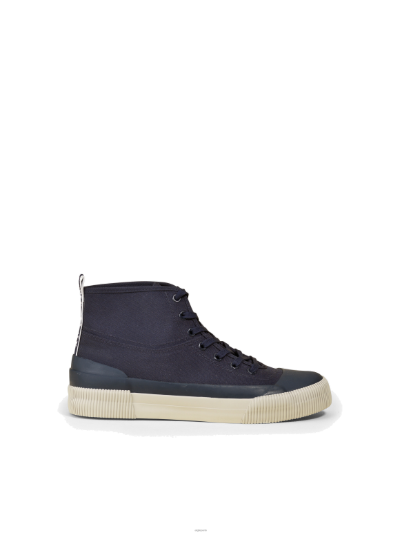 Hommes Marin Aigle la sneaker éco-responsable en toile et caoutchouc chaussures 2F486295