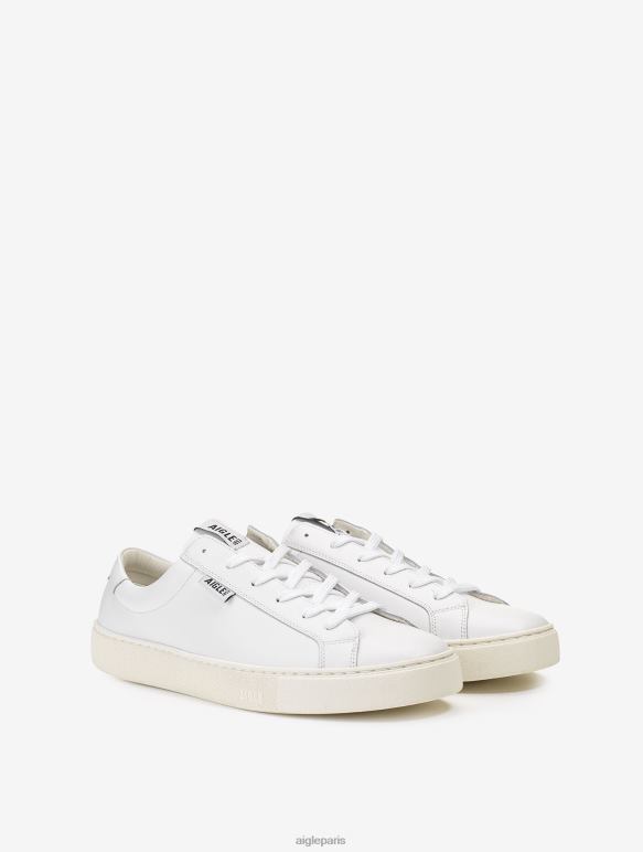 Hommes blanc Aigle la sneaker écolo indémodable chaussures 2F486308