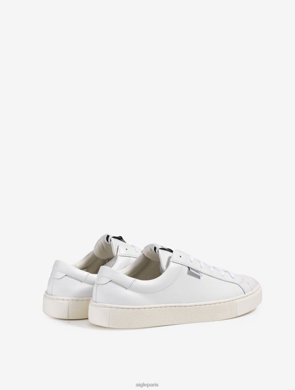 Hommes blanc Aigle la sneaker écolo indémodable chaussures 2F486308