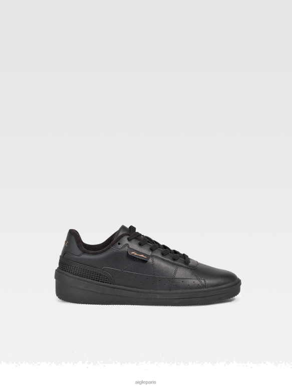 Hommes noir Aigle baskets emblématiques, une refonte d'un classique des années 80 chaussures 2F486309