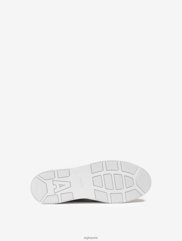 Hommes noir Aigle la sneaker durable avec mesh chaussures 2F486323