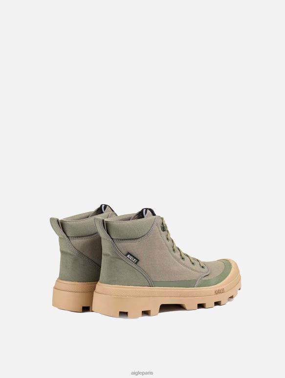Hommes kaki Aigle la chaussure de marche emblématique en polyester recyclé chaussures 2F486257