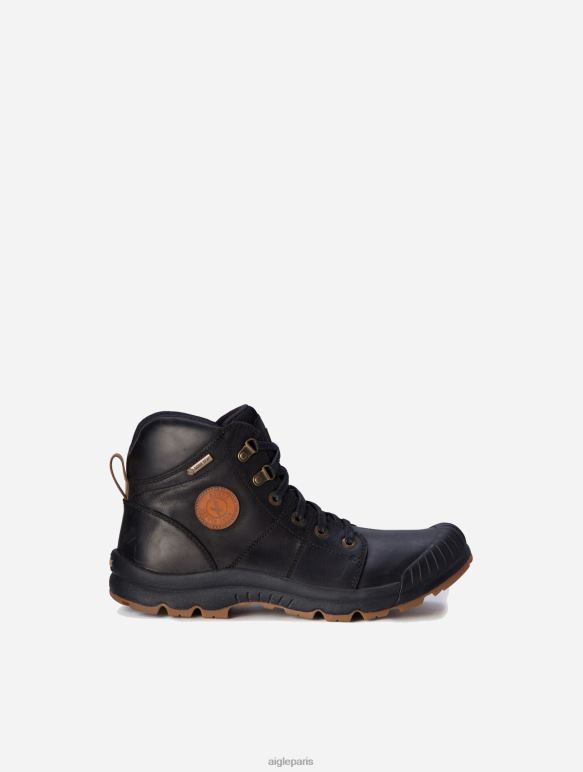 Hommes noir Aigle chaussures de marche gore tex chaussures 2F486343