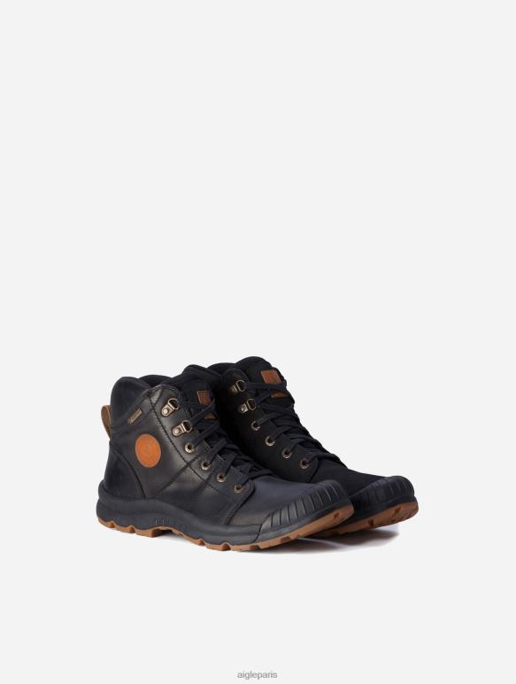 Hommes noir Aigle chaussures de marche gore tex chaussures 2F486343