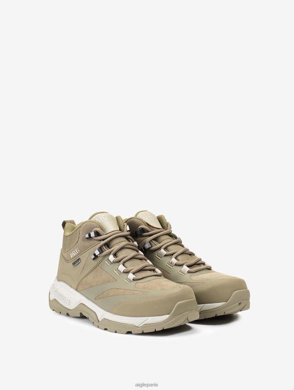 Hommes taupe Aigle la chaussure de marche ultra légère avec membrane imperméable chaussures 2F486256