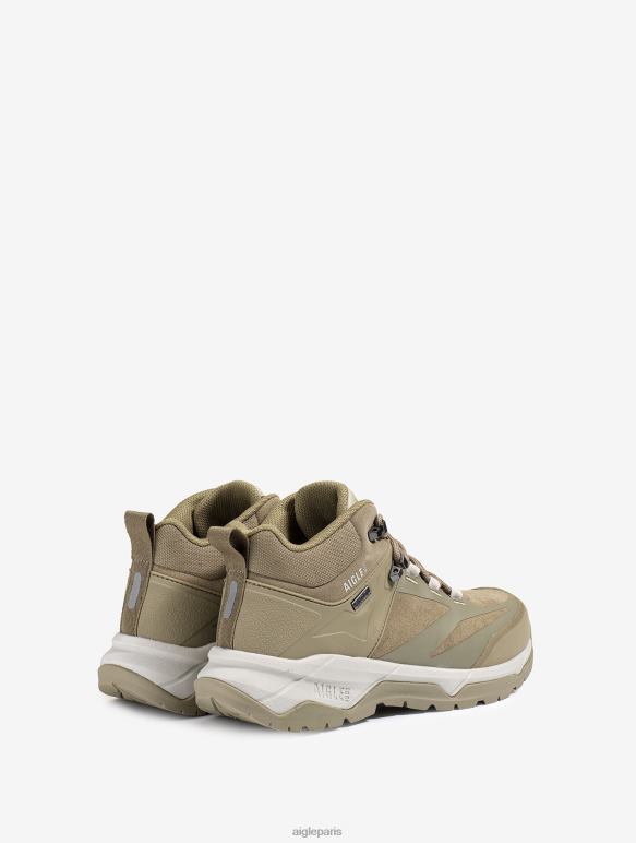 Hommes taupe Aigle la chaussure de marche ultra légère avec membrane imperméable chaussures 2F486256