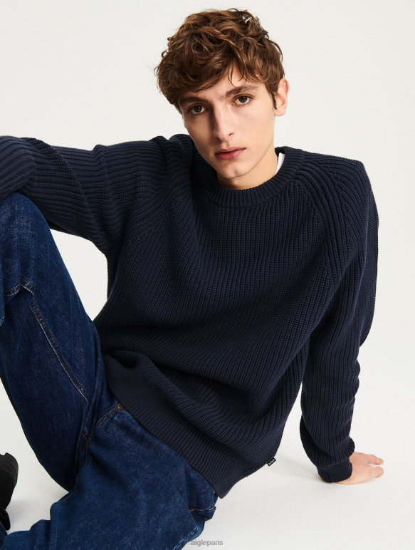 Hommes Empire Aigle pull d'inspiration marine en coton biologique vêtements 2F48646