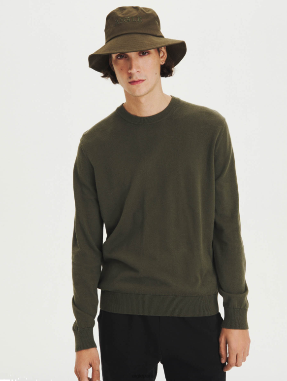 Hommes avocat Aigle pull à col rond en coton biologique vêtements 2F48691
