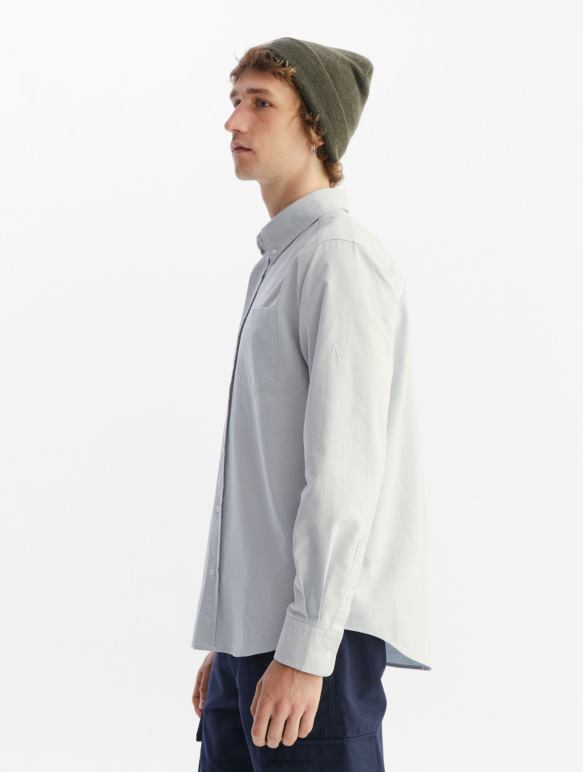 Hommes bleu-ciel Aigle chemise oxford à manches longues vêtements 2F48647