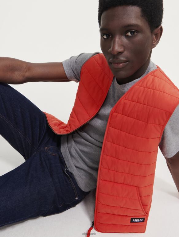 Hommes Harissa Aigle gilet court sans manches matelassé sorona dupont wr vêtements 2F486196