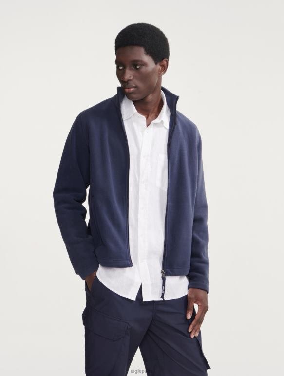 Hommes Empire Aigle polaire en microfibre avec zip vêtements 2F48631