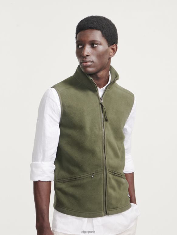 Hommes avocat Aigle polaire sans manches en microfibre vêtements 2F4869