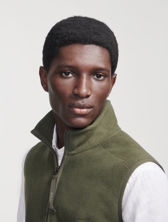 Hommes avocat Aigle polaire sans manches en microfibre vêtements 2F4869