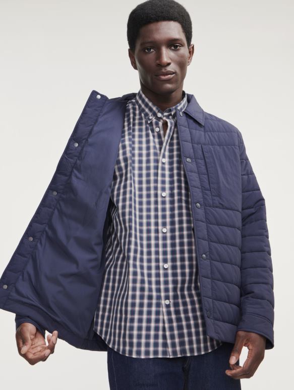 Hommes Empire Aigle veste déperlante matelassée dupont sorona mi-longue vêtements 2F486212