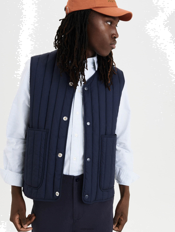 Hommes Empire Aigle veste matelassée sans manches vêtements 2F486195