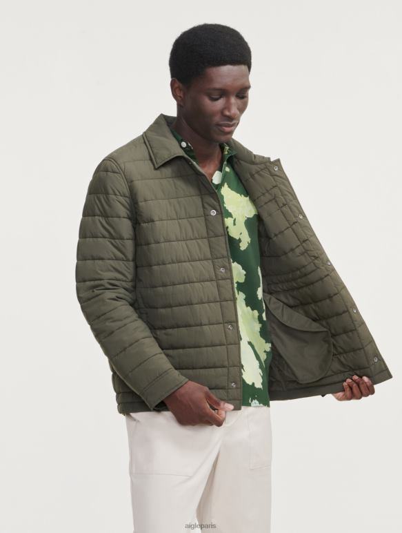 Hommes avocat Aigle veste déperlante matelassée dupont sorona mi-longue vêtements 2F486176
