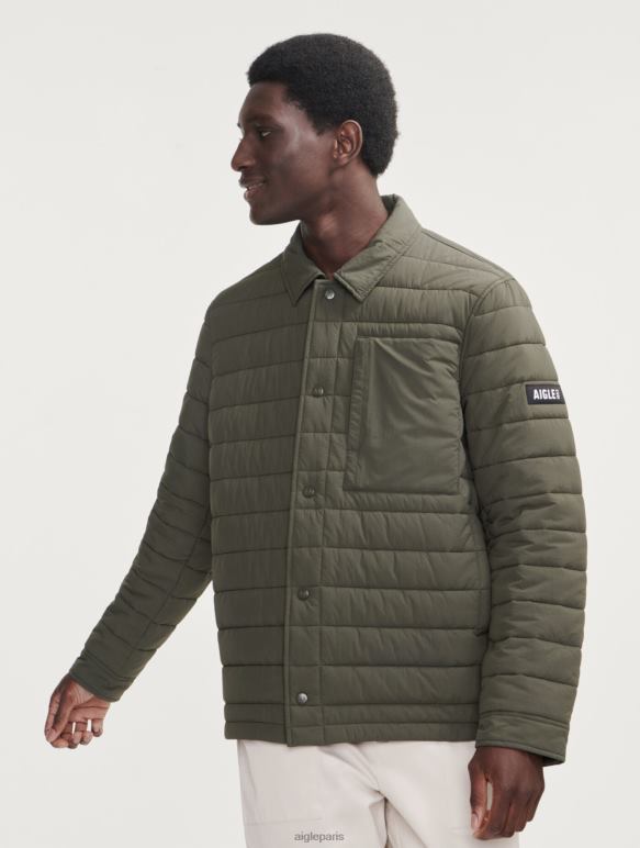 Hommes avocat Aigle veste déperlante matelassée dupont sorona mi-longue vêtements 2F486176