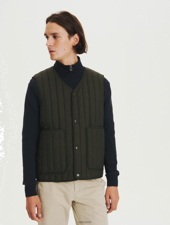 Hommes avocat Aigle veste matelassée sans manches vêtements 2F486224