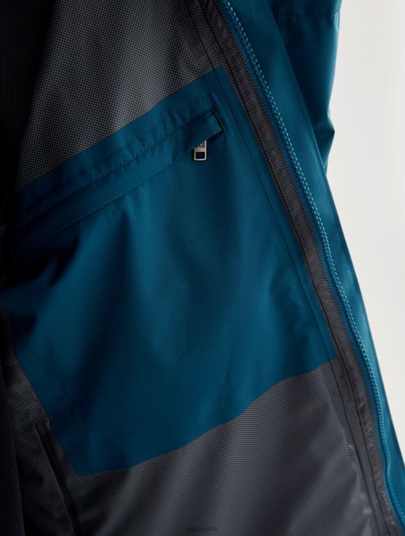 Hommes bleu orage Aigle veste mtd courte à capuche vêtements 2F486209