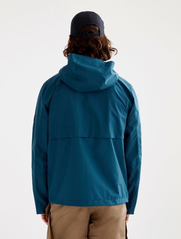 Hommes bleu orage Aigle veste mtd courte à capuche vêtements 2F486209