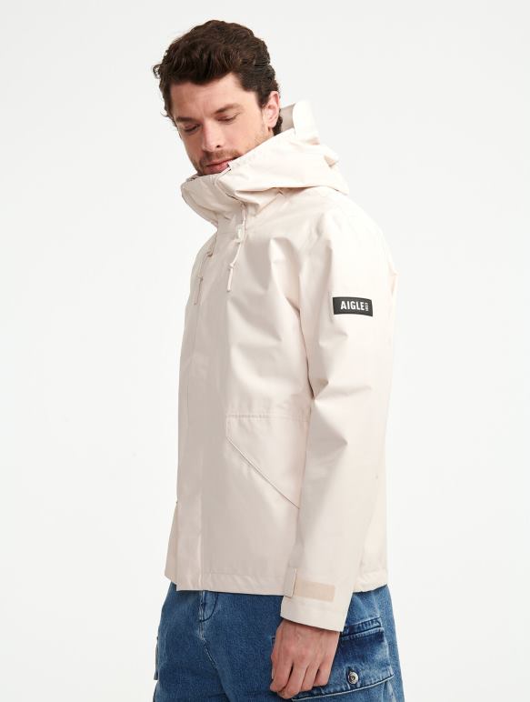 Hommes martre Aigle veste courte à capuche en gore-tex vêtements 2F486200