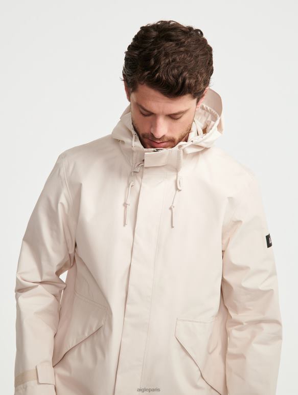 Hommes martre Aigle veste courte à capuche en gore-tex vêtements 2F486200
