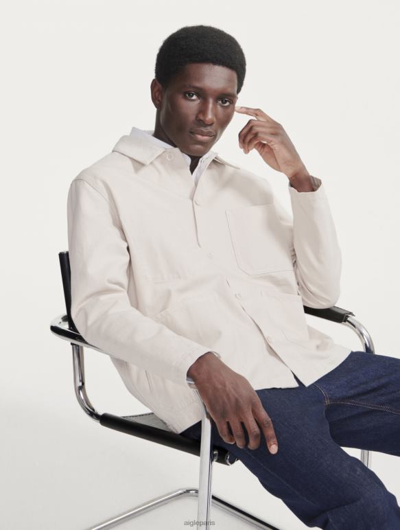 Hommes martre Aigle veste de travail mi-longue vêtements 2F486206