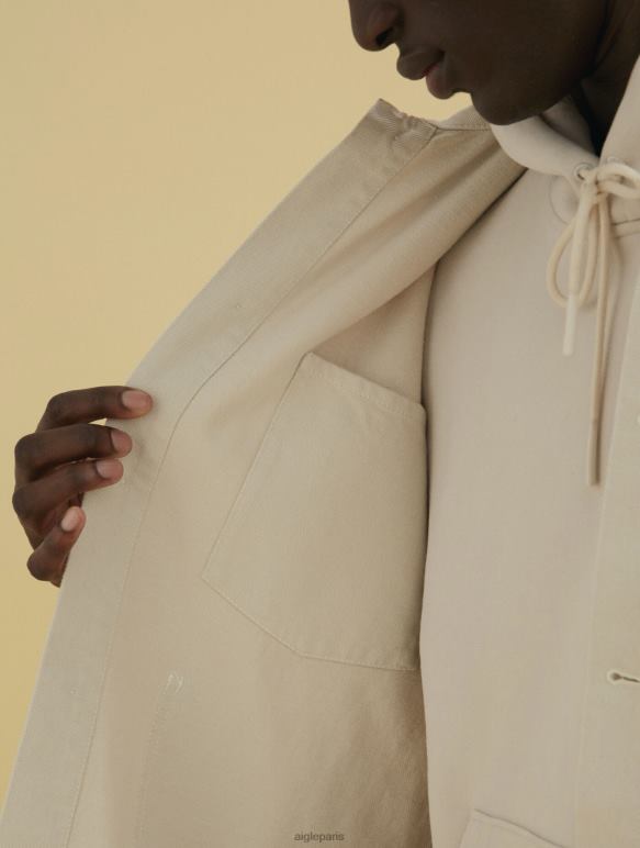 Hommes martre Aigle veste de travail mi-longue vêtements 2F486206
