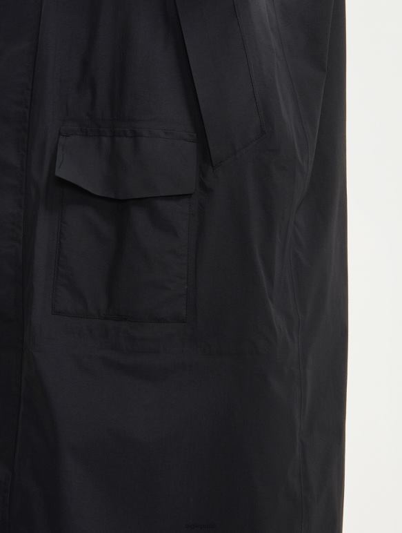 Hommes noir Aigle veste mtd longue à capuche vêtements 2F486184