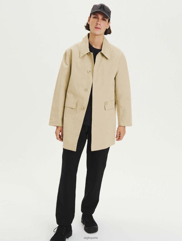 Hommes sergé Aigle manteau de pluie authentique vêtements 2F486183