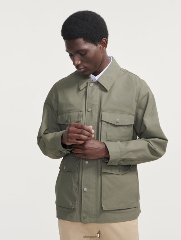 Hommes taillis Aigle saharienne courte enduite vêtements 2F486221