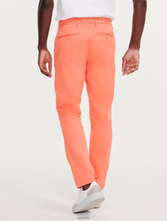 Hommes abricot Aigle pantalon chino vêtements 2F48659