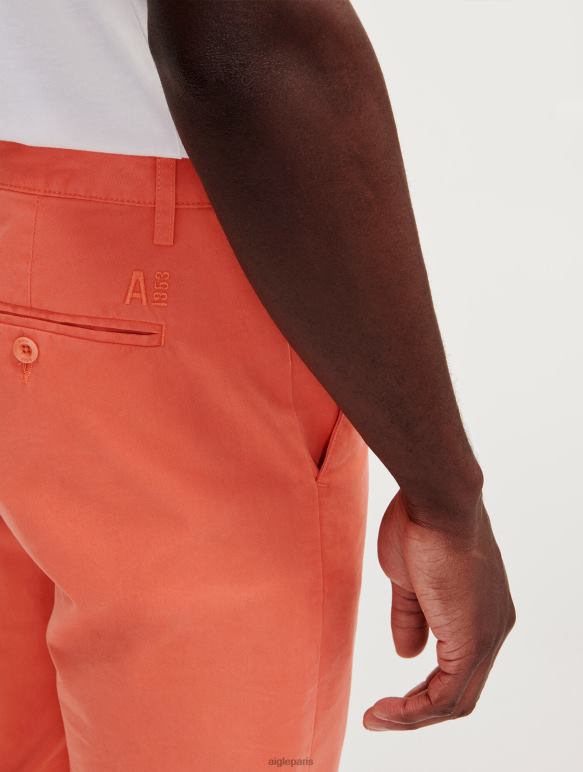 Hommes abricot Aigle pantalon chino vêtements 2F48659