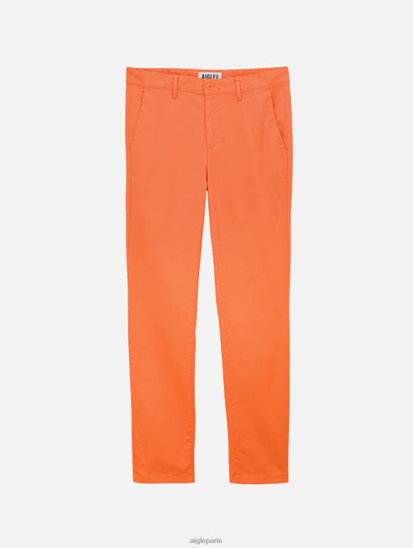 Hommes abricot Aigle pantalon chino vêtements 2F48659