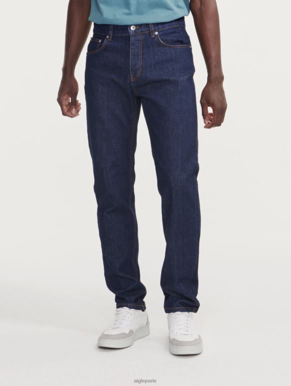 Hommes jean foncé Aigle jean emblématique vêtements 2F48676