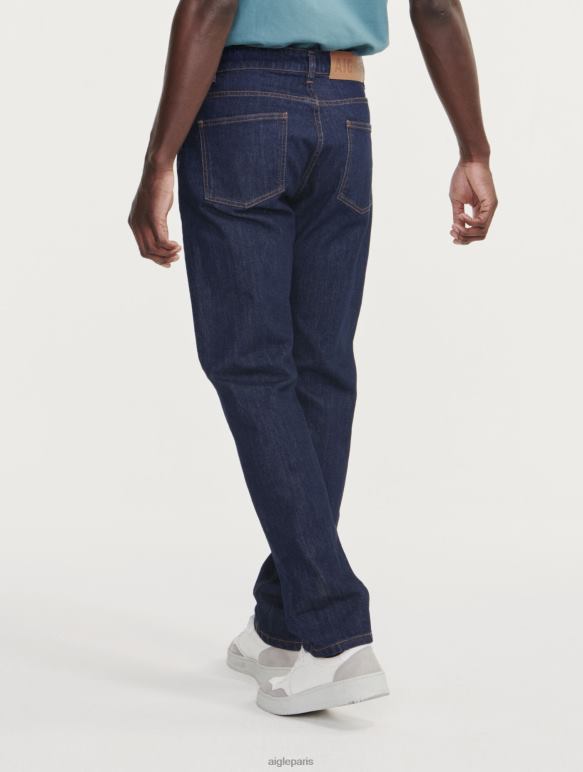 Hommes jean foncé Aigle jean emblématique vêtements 2F48676