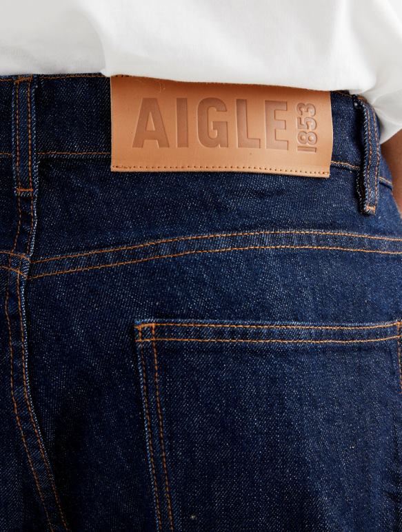 Hommes jean foncé Aigle jean emblématique vêtements 2F48676